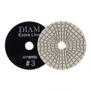 Алмазный гибкий шлифовальный круг DIAM STEP-3 EXTRA LINE HYBRID 3 000688