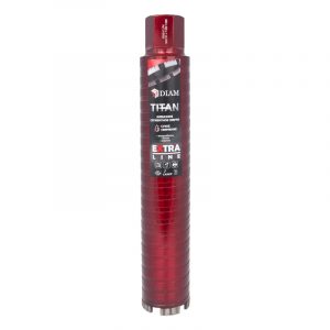 Алмазное сегментное сверло DIAM EXTRA LINE 62мм TITAN HIT (сухое сверление) 313023
