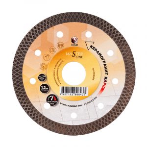 Специальный алмазный круг DIAM КЕРАМОГРАНИТ 115мм RAPID MASTER LINE 000684