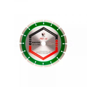 Сегментный алмазный круг DIAM 230/22.2 мм ГРАНИТ PRO LINE LASER 030650