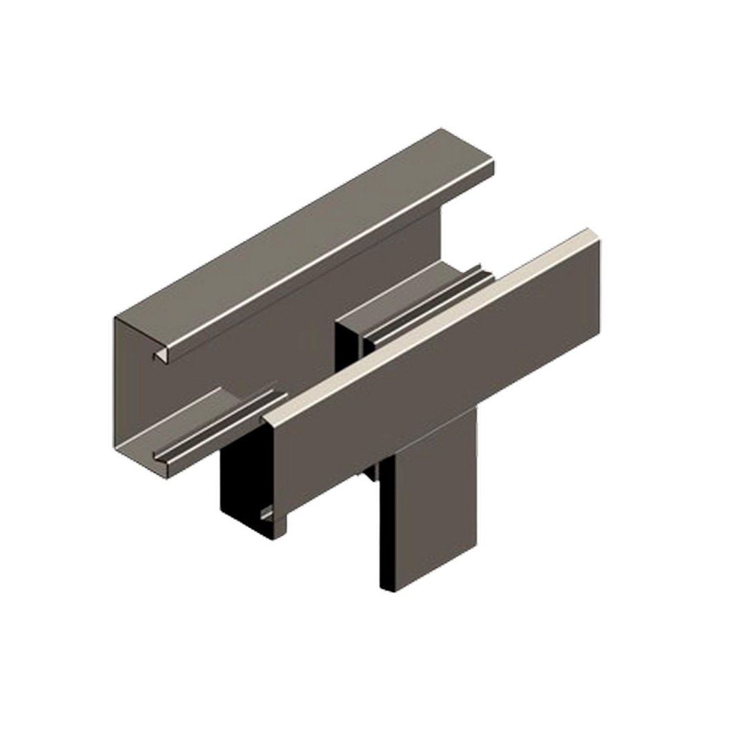 Т-секция 90⁰ с крышкой ККТ