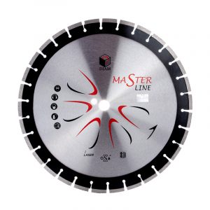 Сегментный алмазный круг DIAM 450 мм АСФАЛЬТ MASTER LINE 000529