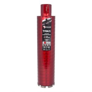 Алмазное сегментное сверло DIAM EXTRA LINE 82мм TITAN HIT (сухое сверление) 313025