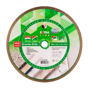 Алмазный отрезной круг DIAM GRANITE-ELITE 300/25,4 мм EXTRA LINE 000706