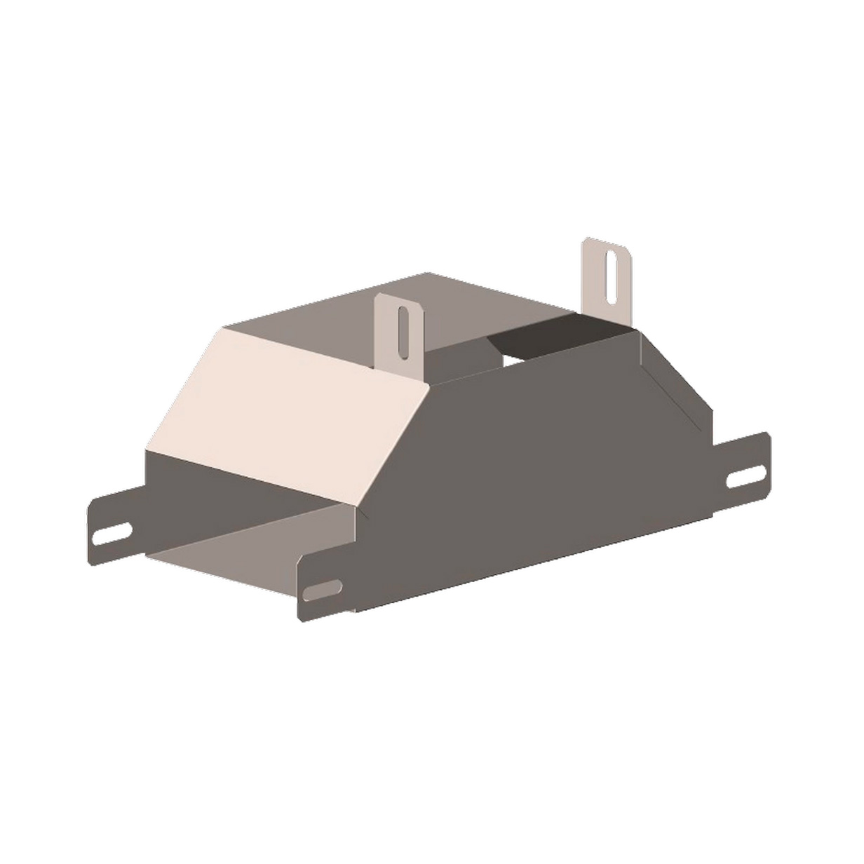 Подъём Т-образный вертикальный с крышкой (исп. 2) BGUFq90/BGUFqh90