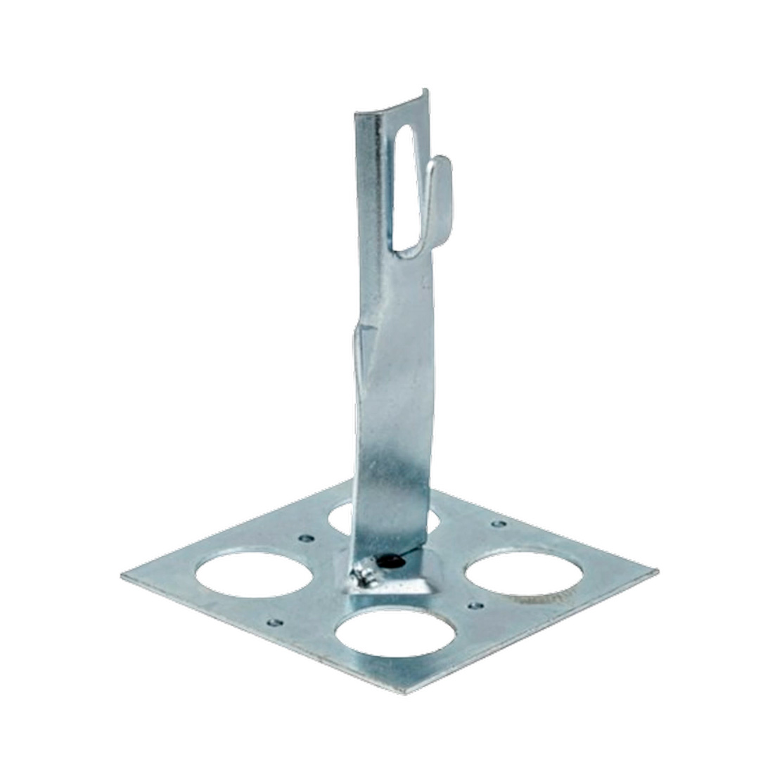 Приклеиваемый держатель с металлическим основанием и болтовым зажимом (артикул № 1206, 1210)