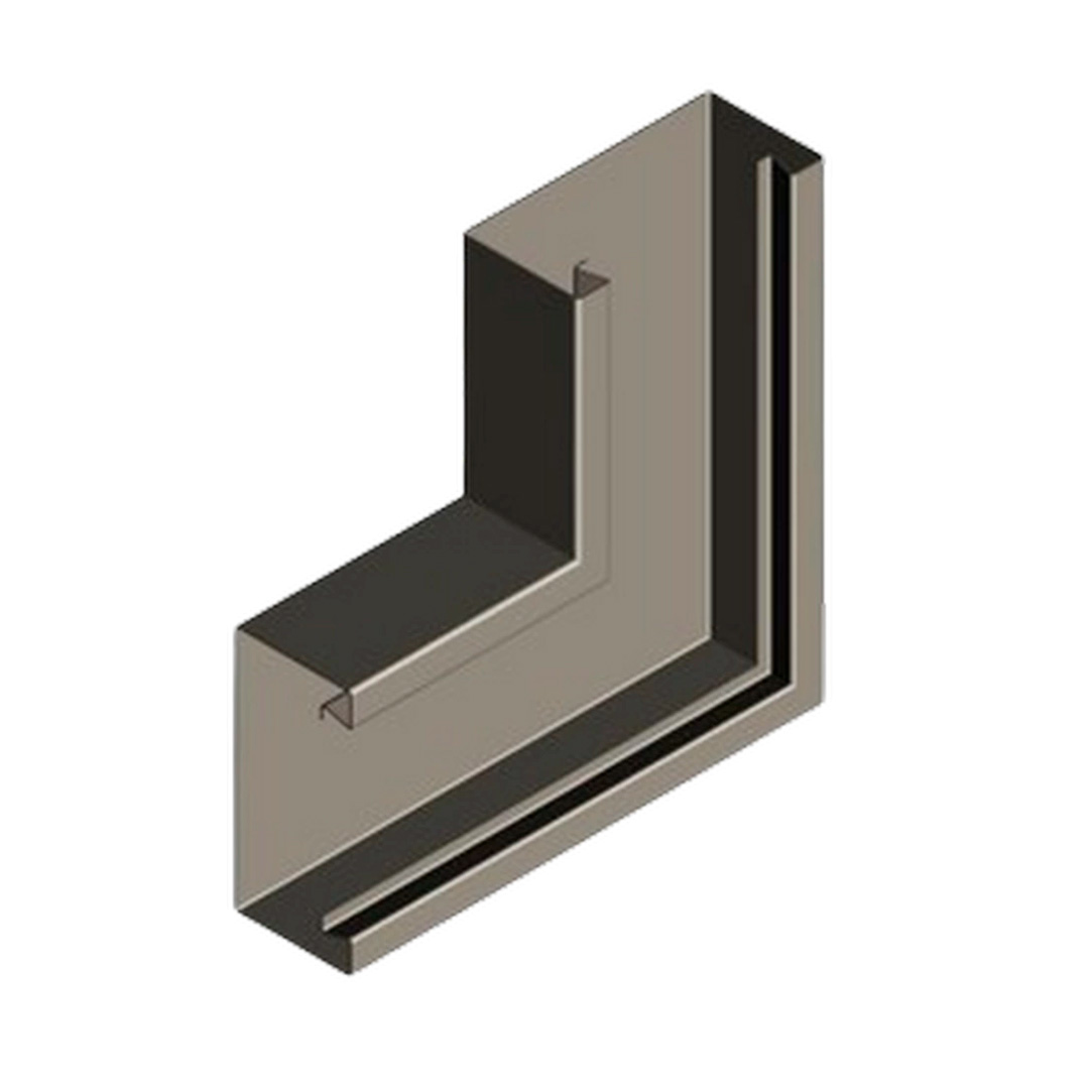 Отвод 90⁰ без крышки КУ