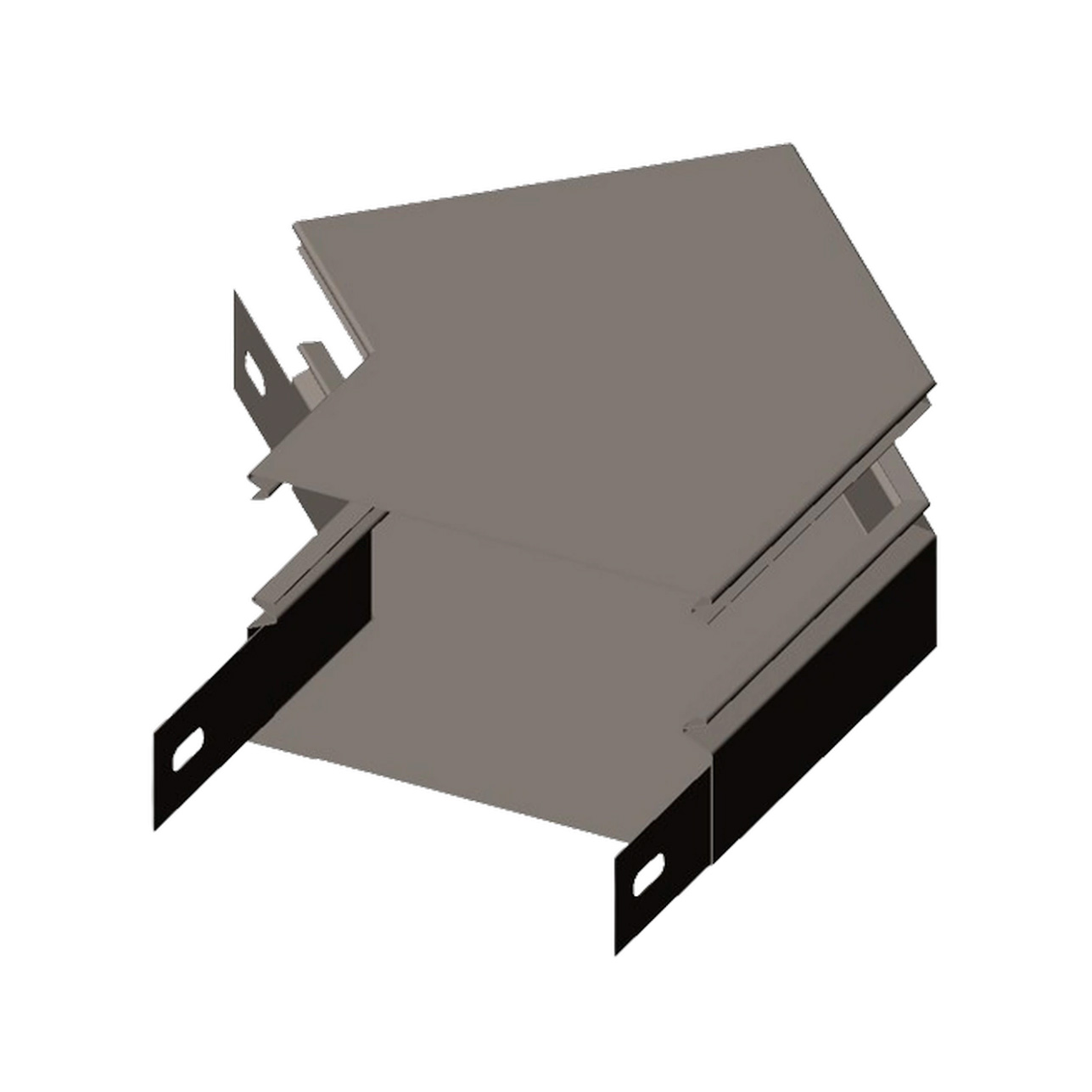 Полуотвод 45⁰ с крышкой RGF45