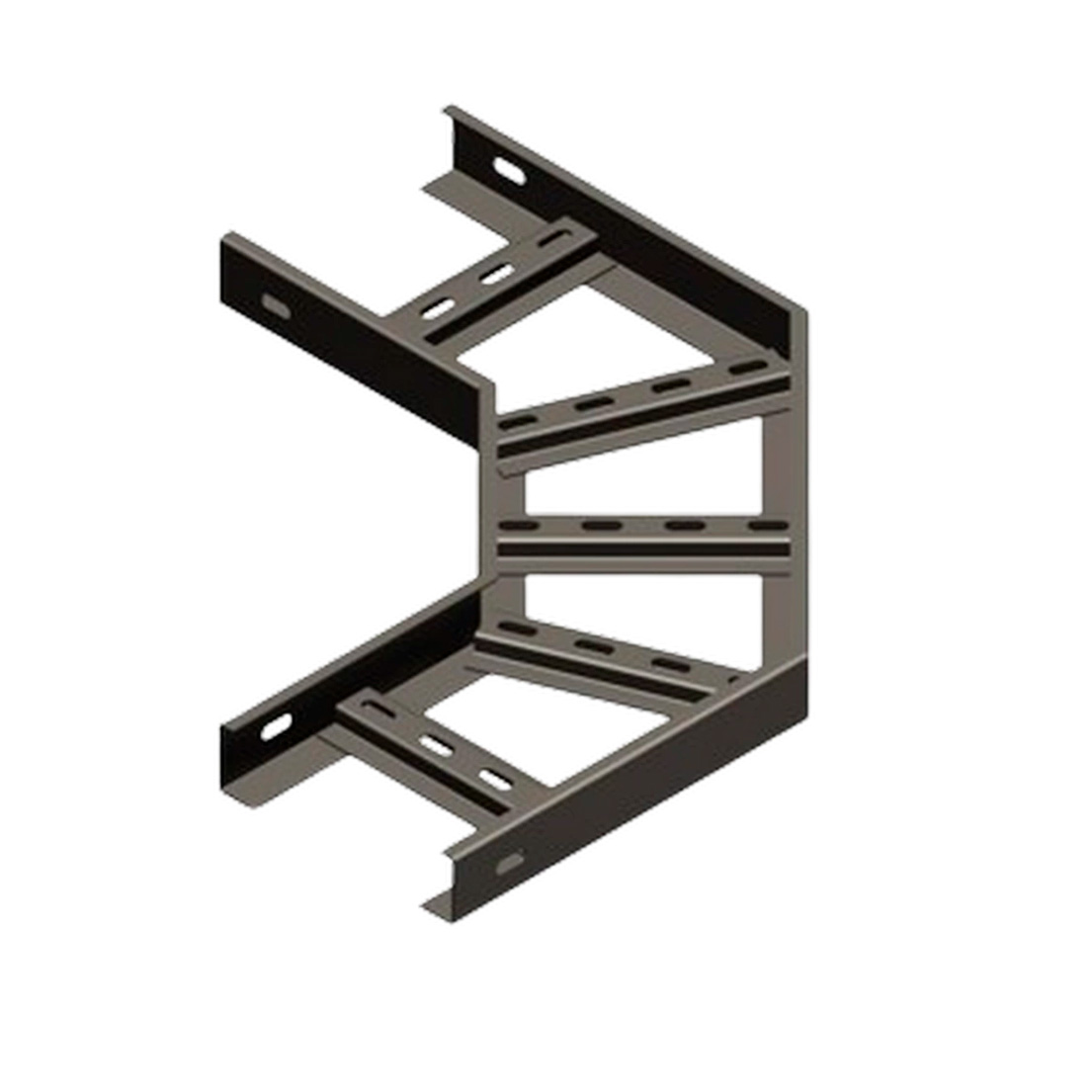 Замковая угловая секция 90⁰ без крышки КУ