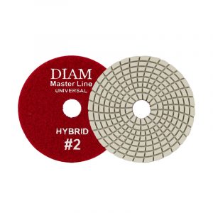 Алмазный гибкий шлифовальный круг DIAM STEP-3 MASTER LINE HYBRID №2 000719