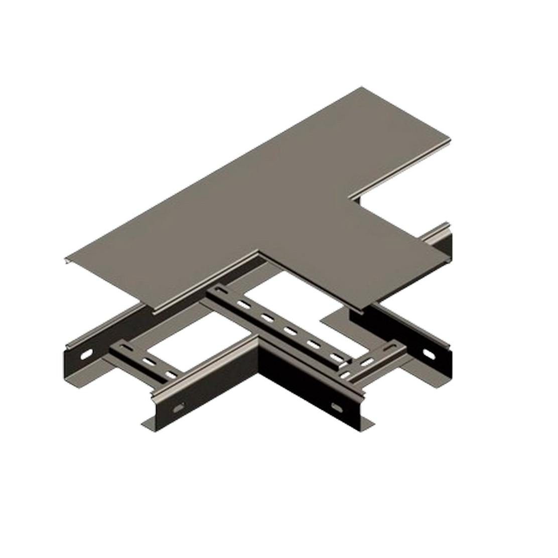 Замковая Т-секция с крышкой КФТ