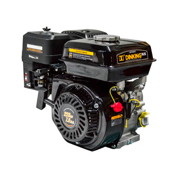 7.5 л.с. бензиновый двигатель Dinking DK170F-1-C(Q), вал 19мм, ручной стартер