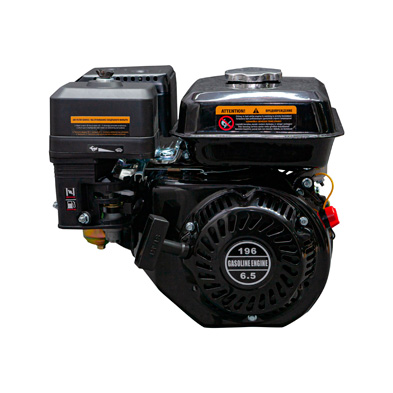6.5 л.с. бензиновый двигатель Dinking DK168F-1-C(Q), вал 19мм, ручной стартер