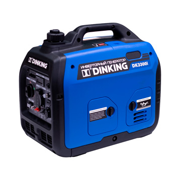 Инверторный генератор Dinking DK3300i 3.3 кВт, бак 4л, модель DK164